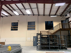 Looking Up to the Preschool Gym